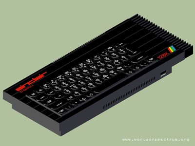 ZX Spectrum 128K wallpaper