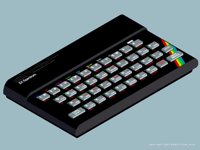 ZX Spectrum 48K wallpaper